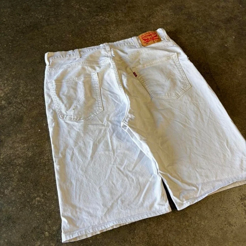 Levi's Y2K Baggy Chino Shorts White Men's 38